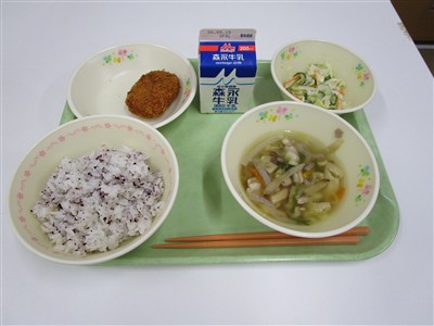 今日の給食