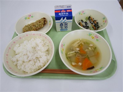 今日の給食