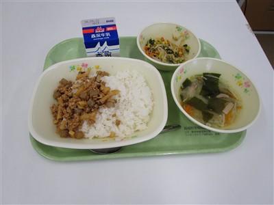 今日の給食