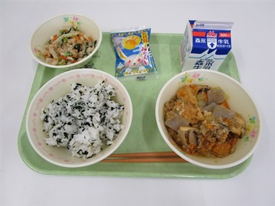今日の給食