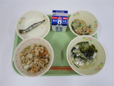 今日の給食