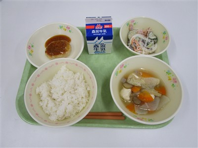 今日の給食