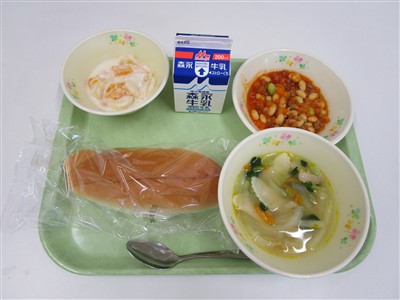 今日の給食