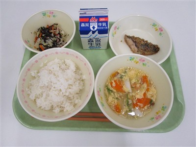 今日の給食