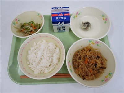 今日の給食