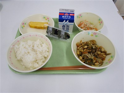 今日の給食