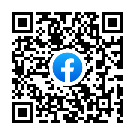 まちサポのフェイスブックのQRコード